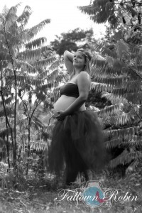 Ensemble tutu bustier shooting grossesse