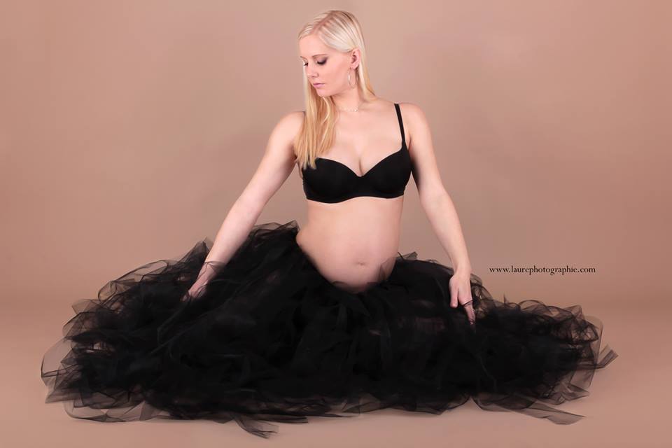 Jupon de tulle pour shooting grossesse