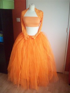 Ensemble tulle spécial grossesse shooting photographe