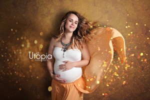 Ensemble modèle Estellé spécial photos de grossesse