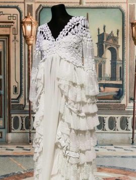 robe blanche crochet
