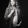déshabillé kimono en dentelle de coton 1